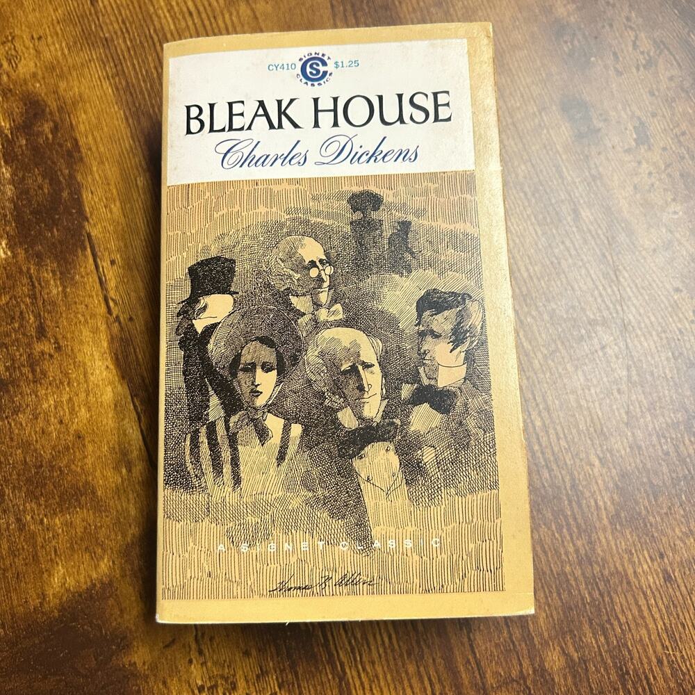 Bleak House By Charles Dickens 1st Print Edition Signet Classics 1964 Vintage